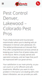 Mobile Screenshot of pestcontrollakewood.com